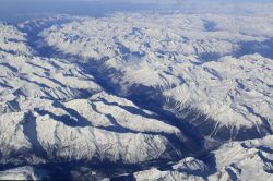 01 Flug über die Dolomiten